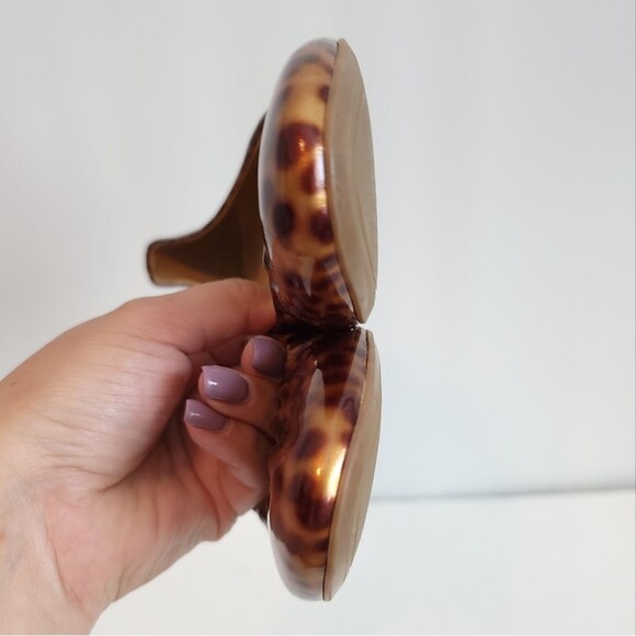 J.crew Patent Leather Leopard Print Ballet Flats Ballerina - Picture 6 of 16